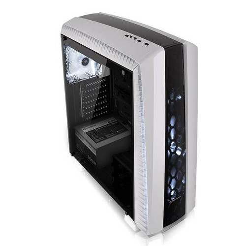 Thermaltake Versa N27 LED Fan Snow Edition CA-1H6-00M6WN-02 No Power Supply ATX Mid Tower (White&Black)