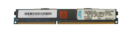 90Y3149 - IBM 8GB(1X8GB)1600MHz PC3-12800 240-Pin DIMM CL11 LP ECC Dual Rank X4 FULLY BUFFERED REGISTERD DDR3 SDRAM IBM Memory for B