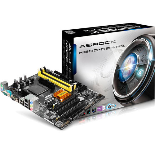 ASROCK N68C-GS4 FX Socket AM3+/ NVIDIA GeForce 7025/ DDR2&DDR3/ A&V&GbE/ MicroATX Motherboard