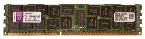 9965516-001 - Kingston 8GB PC3-10600 DDR3-1333MHz ECC Registered CL9 240-Pin DIMM Dual Rank Memory Module