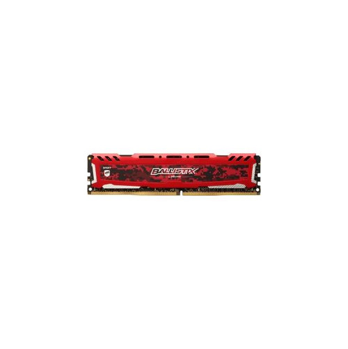 Crucial Ballistix Sport LT Red DDR4-2666 8GB/1Gx64 CL16 Memory