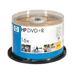 DR00044XM - HP 16x 4.7 GB Dvd R Media 50 Pack
