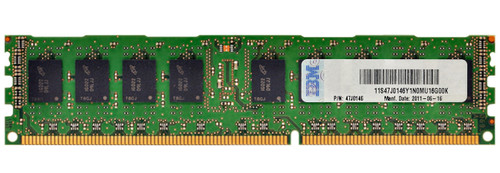 47J0146 - IBM 4GB (1X4GB) 1333MHz PC3L-10600 CL9 ECC Registered Dual Rank DDR3 SDRAM 240-Pin DIMM