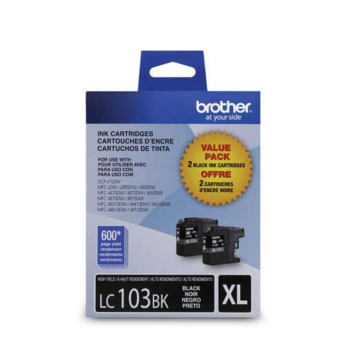 Brother LC-1032PKS 600pages Black ink cartridge