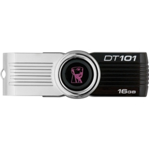 DT101G2/16GBZ - Kingston DataTraveler 101 G2 DT101G2/16GBZ 16 GB USB 2.0 Flash Drive - Black - External