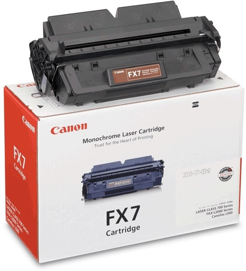 Canon FX-7 Black Toner Cartridge 4500pages Black