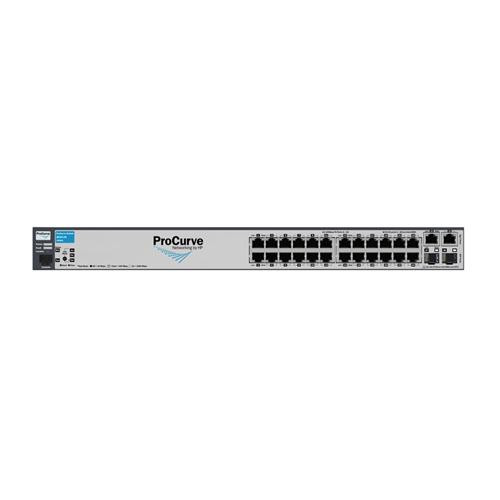 J9085A#ABA - HP ProCurve E2610-24 24-Ports Multi Layer Stackable Managed Fast Ethernet Switch + 2 x SFP (mini-GBIC)