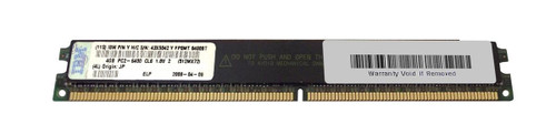 43X5042 - IBM 4GB(1X4GB)800MHz PC2-6400 240-Pin CL6 ECC Registered DDR2 SDRAM VLP RDIMM IBM Memory Kit for B