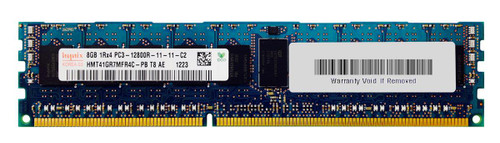 HMT41GR7MFR4C-PB - Hynix 8GB PC3-12800 DDR3-1600MHz ECC Registered CL11 240-Pin DIMM Single Rank Memory Module
