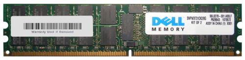 SNPWX731CK2/8G - Dell 8GB (2X4GB) 800MHz PC2-6400 240-Pin ECC Registered CL6 DDR2 SDRAM FBDIMM Dell Memory FOR