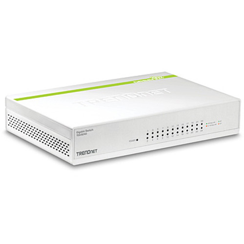 Trendnet TEG-S24D Unmanaged network switch L2 Gigabit Ethernet (10/100/1000) White network switch