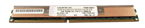 73P5126 - IBM 2GB(1X2GB)400MHz PC-3200 184-Pin CL3 ECC DDR SDRAM RDIMM VLP IBM Upgrade Memory Kit for SYS