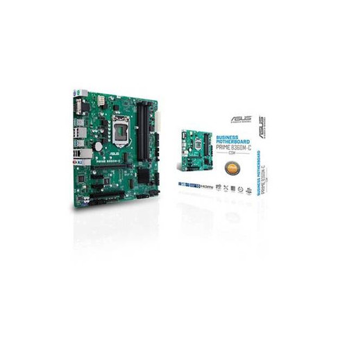 Asus PRIME B360M-C/CSM LGA1151/ Intel B360/ DDR4/ SATA3&USB3.1/ M.2/ A&GbE/ MicroATX Motherboard