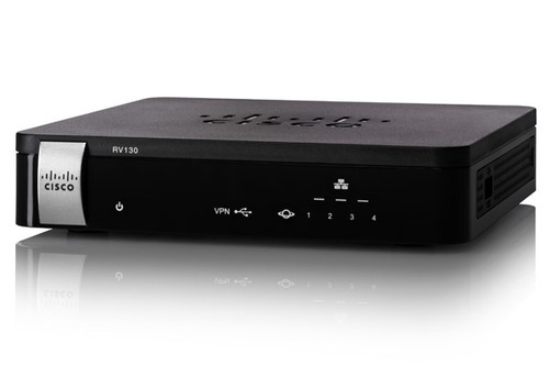 Cisco RV130 Ethernet LAN Black wired router