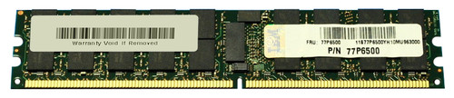 77P6500 - IBM 4GB (1X4GB) 667MHz PC2-5300 CL5 ECC Registered DDR2 SDRAM DIMM GENIUNE IBM Memory Kit for Blade CEN