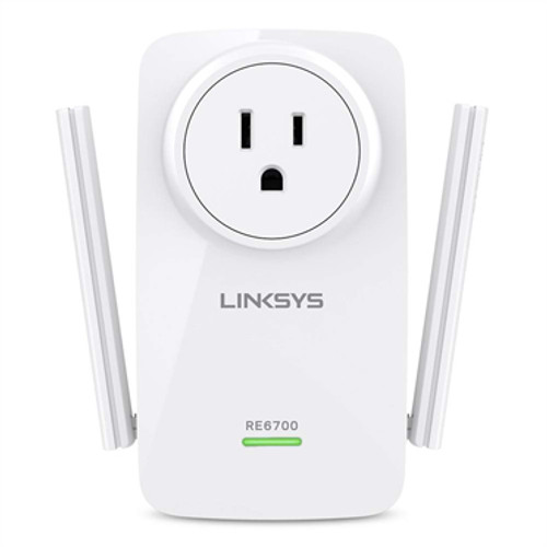 Linksys RE6700 Ethernet LAN Wi-Fi White 1pcs PowerLine network adapter