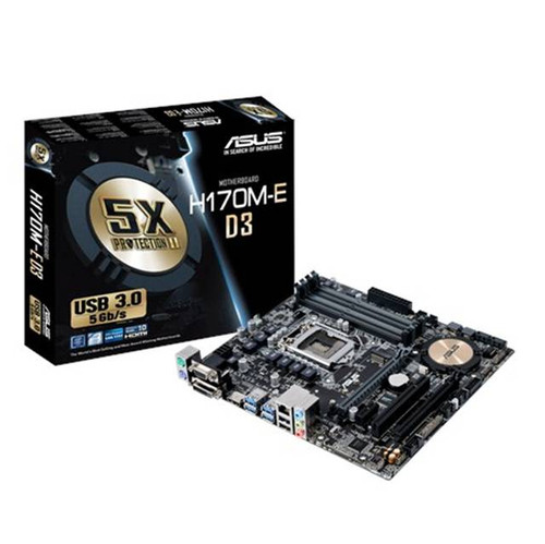 GA-H170M-D3H DDR3 | GIGABYTE GA-H170M-D3H DDR3 LGA1151/ Intel H170