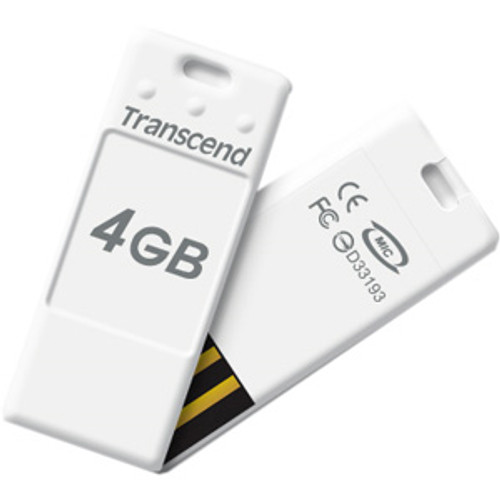 TS4GJFT3-5W - Transcend JetFlash T3 4 GB USB 2.0 Flash Drive - External