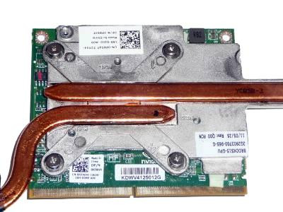 KDWV4 - Dell 2GB nVidia Quadro 1000M DDR3 128-Bit MXM 3.0A Video Graphics Card