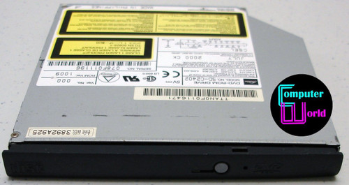 SD-C2402 - Toshiba SD-C2402 8x dvd-ROM Slimline Drive - dvd-ROM - EIDE/ATAPI - Internal