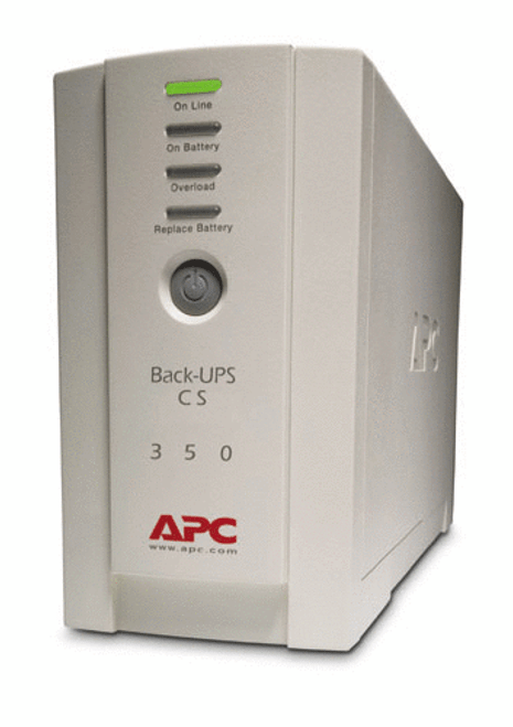 APC BACK-UPS CS BK350 350VA UPS System