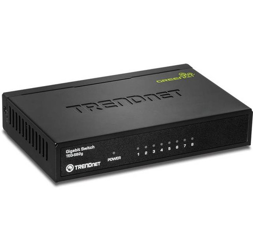 TRENDnet TEG-S82G 8-Port Gigabit GREENnet Switch