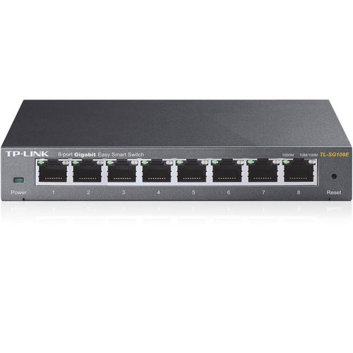 TP-Link TL-SG108E 8-Port Gigabit Easy Smart Switch