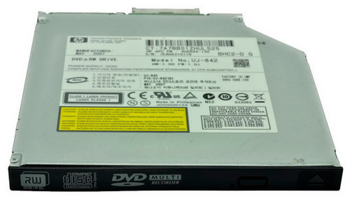 418866-001A - HP 8x DVD+/-RW SuperMulti MultiBay II Double Layer SlimLine LightScribe Optical Disk Drive