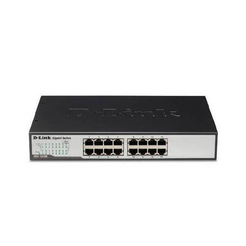 D-Link DGS-1016D 16-Port Unmanaged Rackmount/Desktop Gigabit Switch