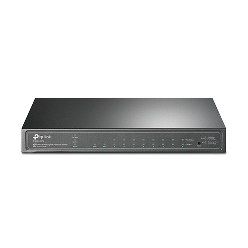 TP-LINK T1500G-10PS Managed L2/L4 Gigabit Ethernet (10/100/1000) Power over Ethernet (PoE) Black