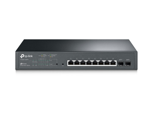 TP-LINK T1500G-10MPS Managed network switch L2 Gigabit Ethernet (10/100/1000) Power over Ethernet (Po