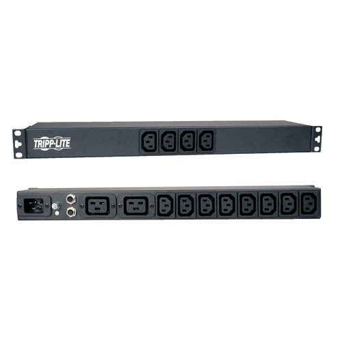 Tripp Lite PDU12IEC 20AC outlet(s) 1U Black power distribution unit (PDU)