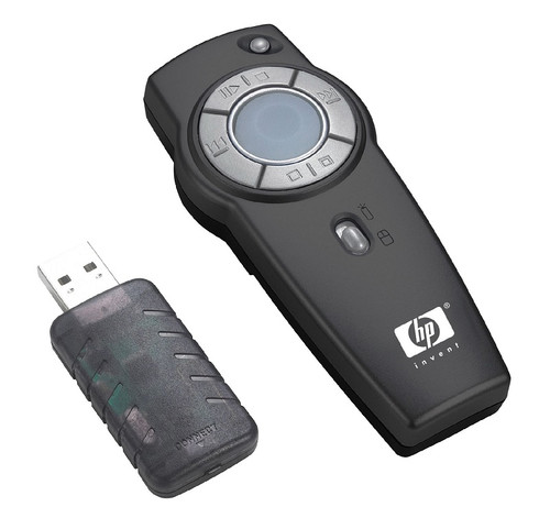 PF726A - HP Wireless Remote Control Notebook 32.81 ft Presentation Remote