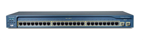 WS-C2950SX-24 - Cisco 24-Port EN Fast EN 10Base-T/100Base-TX + 2x1000BaseSX (Uplink) Catalyst 2950 Switch (Refurbished)