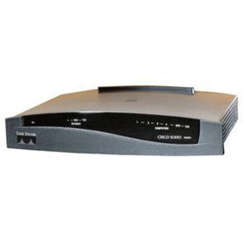 CISCOSOHO96-K9-64 - Cisco SOHO 96 Secure Broadband Router 4 x 10/100Base-TX LAN 1 x ADSLoISDN WAN 1 x ISDN BRI (S/T) WAN (Refurbished)