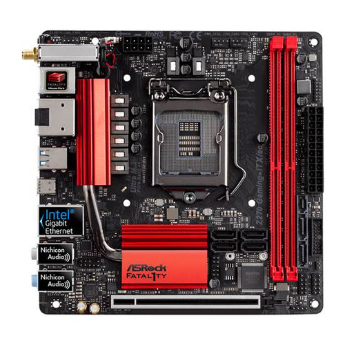 Asrock Fatal1ty Z270 Gaming-ITX/ac Intel Z270 LGA 1151 (Socket H4) Mini ITX  motherboard