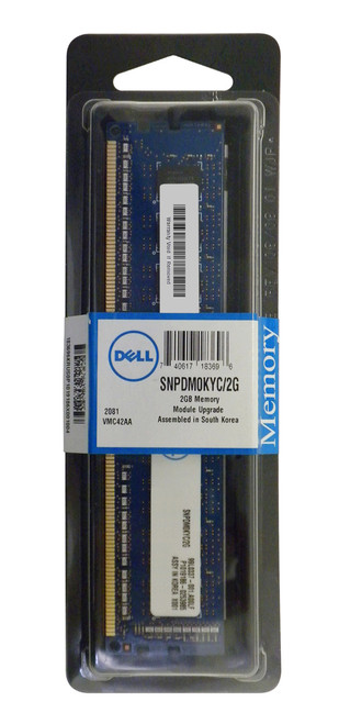 SNPDM0KYC/2G - Dell 2GB (1X2GB) 1333MHz PC3-10600 CL9 DDR3 SDRAM DIMM Dell Memory Module for P SNPDM0KYC/2G - Dell 2GB (1X2GB) 1333MHz PC3-10600 CL9 DDR3 SDRAM DIMM Dell Memory Module for P