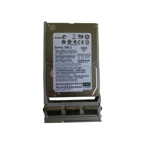 390-0449-N - Sun 300GB 10000RPM SAS 6GB/s Hot-Pluggable 16MB Cache 2.5-inch Hard Drive
