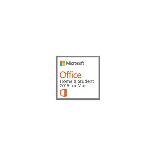 Microsoft Office Home and Student 2016 for MAC English (No Media, 1 License)