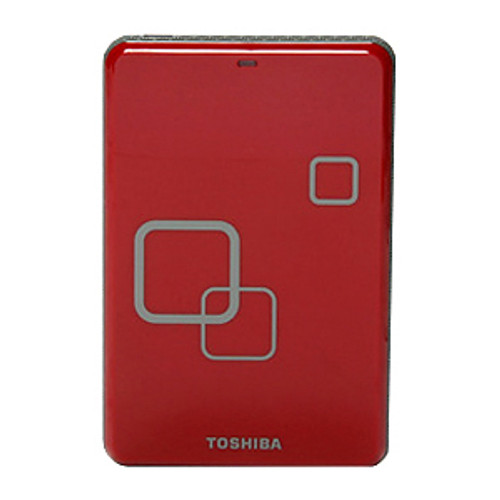 E05A050CAU2XR - Toshiba Canvio E05A050CAU2XR 500 GB External Hard Drive - Rocket Red - USB 2.0 - 5400 rpm - 8 MB Buffer
