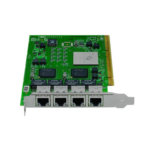 389931-001 - HP NC340T PCI-X 4-Port 1000Base-TX Gigabit Ethernet Server Adapter Network Interface Card (NIC)