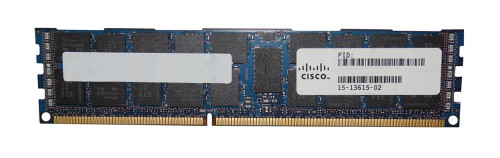 15-13615-02 - Cisco 16GB PC3-12800 DDR3-1600MHz ECC Registered CL11 240-Pin DIMM 1.35V Low Voltage Dual Rank Memory Module