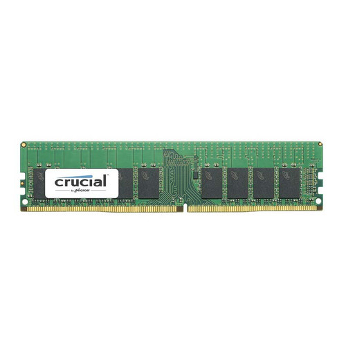 CT2K8G4WFS824A - Crucial 16GB Kit (8GBx2) PC4-19200 DDR4-2400MHz ECC Unbuffered CL-17 1024M x 72 288-Pin DIMM Single-Rank Memory