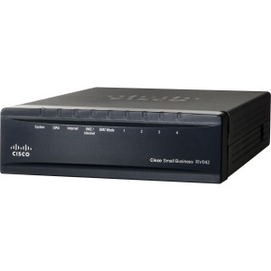 RV042G-K9-NA | Cisco RV042 Dual WAN VPN Router 6 Ports Desktop ...
