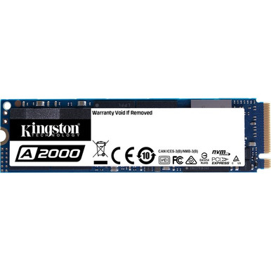 未開封】Kingston製 A2000 NVMe PCIe 内蔵 SSD 1TB【未使用品】/希少