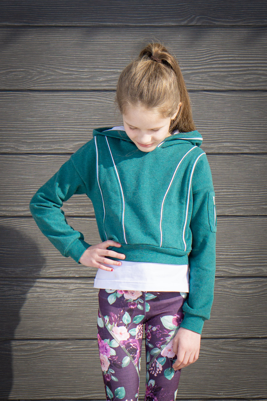 Introducing the Clover Crop Hoodie/Sofiona Designs