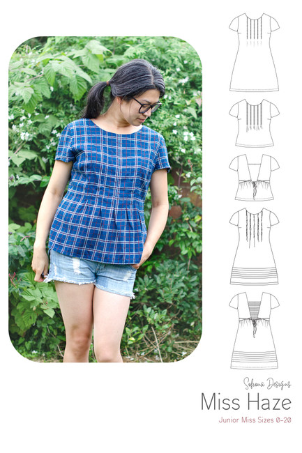Miss Caribou Shirt/Dress/Girls PDF Pattern/Sofiona Designs