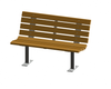 Contour Bench with Backrest