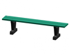 6' Park Series Straight Bench