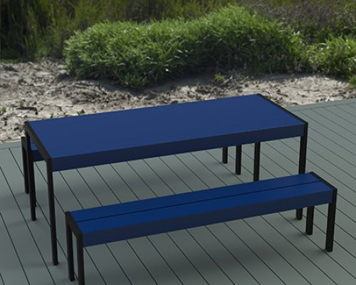 Mobillier de Jardin - Banquette - Table Bench